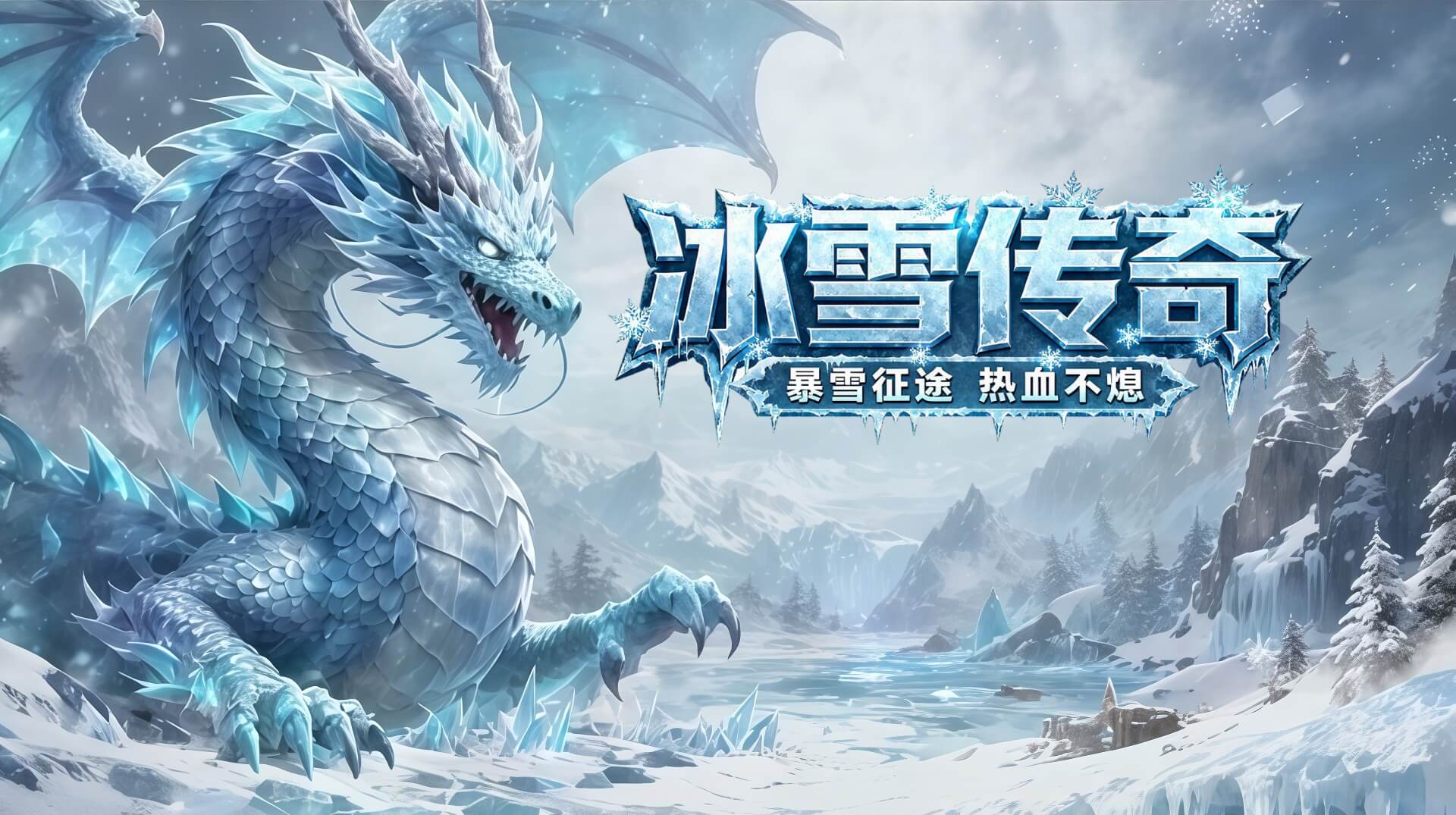冰雪传奇点卡版banner大图